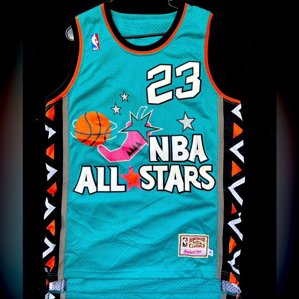 Vintage throwback Michael Jordan NBA all stars retro jersey